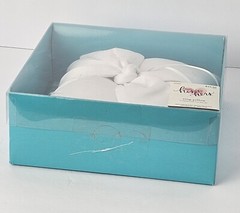 Studio His & Hers Wedding Ring Pillow Hobby Lobby White. SEE DESCRIPTION