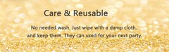Pack of 50 Spandex Sequins Chair Sashes Gold Chair Bands with Buckles, Chairs