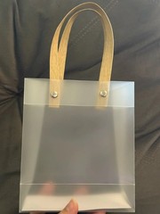 20pcs Frosted Tote Gift Bag Eco Friendly Holiday Birthday Candy Party Favors Set