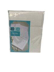 Tri-Fold paper Wedding Programs 50 Count GARTNER STUDIOS pearl white NEW