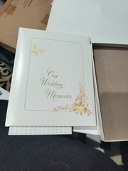 VINTAGE OUR WEDDING MEMORIES ALBUM Book WITH BOX – CR Gibson 1977