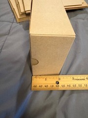 kraft favor boxes 4x4x2