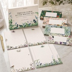 Beautiful Stationery Set with Envelopes – Premium-Quality, No-Bleed Lined Let…