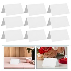 100 Pcs Place Cards for Wedding Reception Table Decorations Escort