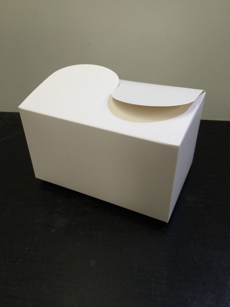6 rectangle gift boxes bonbonierie weddings 15x8x10.5cm white or kraft cake box