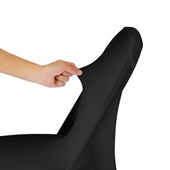 Spandex Chair Cover,12PCS,Chair Covers,Living Room Folding Chair 12Pack Black