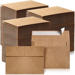 Fainne 1200 Pack Brown Envelopes Bulk, Kraft A4,4.25 x 6.25″, brown