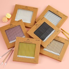 36-Count Pearl White Long Thin Birthday Candles, Cake Candles, Birthday Parti…