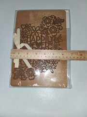 Hallmark Wedding Card Keeper Wooden Memory Book