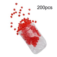 Small Decoration Acrylic Stones Rocks Table 200 PCS 6*9mm Acrylic Full Granules