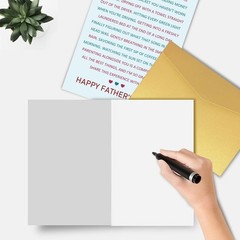 Goroar Heartfelt Father’s Day Card for Husband Boyfriend, Sentimental Father’…