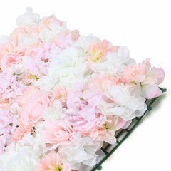 20* Artificial Banquet Flower Wall Panel Floral Decor for Wedding Party Layout