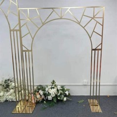 Geometric Arch Wedding Backdrop Decor Stand