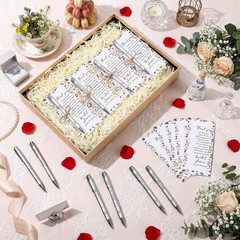 30 Sets Bridal Shower Favors for Guests Wedding Pens Bulk with Thank You Cards B