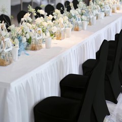 10 Black Spandex Chair Cover Stretch Fit Wedding Reception Party Banquet Decor