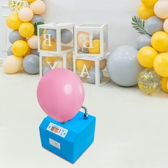 Electric Balloon Pump With Timer And Count Function High Pressure Rechargeable