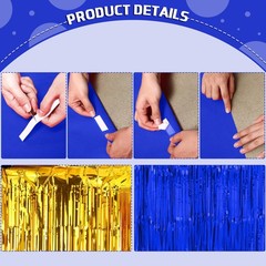 Carpet Runner Aisle 2.6 x 30 Feet with Carpet Tape and 4 Pieces of 8.2 x 3.2 …
