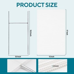 14 Pack Lawn Signs Corrugated Plastic 17×12 Inches Blank Yard Signs with Stak…