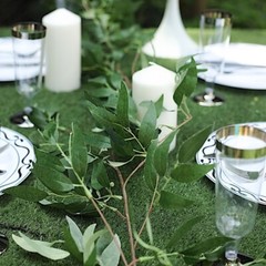 GREEN 5 ft long Artificial Willow Foliage Garlands Party Wedding Decorations