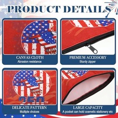 9 Pcs 250th Anniversary Merchandise Gift USA for Women America Patriotic