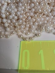 Huge Lot Ivory Pearl Garland Beads & Teardrop Pearl Trim Wedding Decor DIY…