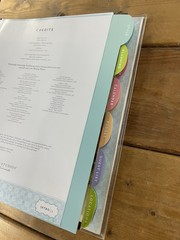 Gartner Studios Wedding Planner Organization Book Light Blue 3-Ring Binder