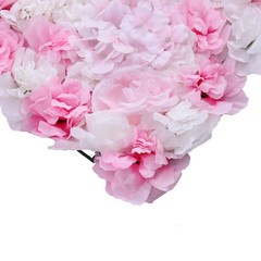 Flower Wall Panel 24″ x 16″ Artificial Roses Dahlias for Wedding & Party TOP