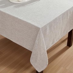 Laura Ashley Harper Luxuriously Smooth Fabric 144″ x 60″ (Rectangular) Taupe
