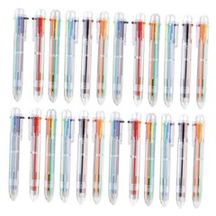 Easter Basket Stuffers 24 PCS Ballpoint Pens for School 6-in-1 Colored Pens