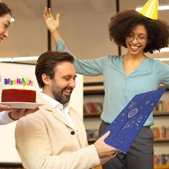 60th Birthday Party Decor Alternative Signature Guest Book for Men Women