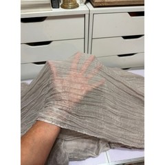 4 Taupe Beige Sheer Gauze Wedding Table Runners 160 Inch