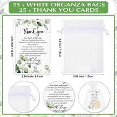 Wedding Souvenir Sets for Guests Heart Puzzle Keychains Cards Gift Bags 25pcs