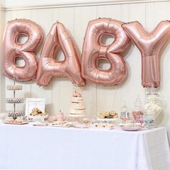40″ Rose Gold Letter L Mylar Foil Balloon Birthday Party Wedding Decorations