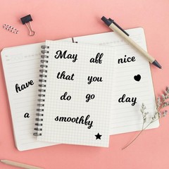 3540 Letter Stickers 30 Sheets Alphabet Stickers 0.5in Vinyl Self-Adhesive Nu…