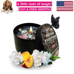 Destroy Everything Spiritual Candle to Cut Ties, Remove hexes and Bad Luck | …