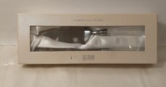 Cake Knife and Server Set Oleg Cassini 151290D LUCK New Vintage Box Wear