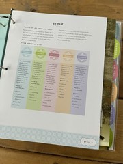 Gartner Studios Wedding Planner Organization Book Light Blue 3-Ring Binder