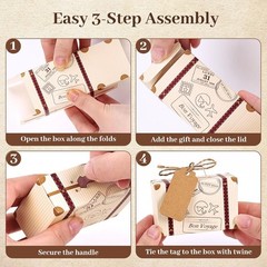 Mini Luggage Favor Gift Packaging Boxes