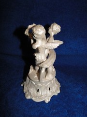 New Vintage Wilton Petite «Celestial Twins» wedding Cake Top, 1001-554, 1973