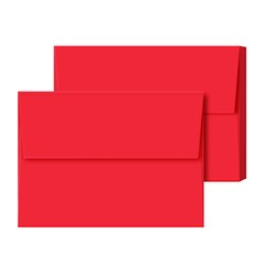 A2 Red Envelopes for Holiday Invitations & Greetings – 5 3/4 x 4 3/8″ – 25 Qty