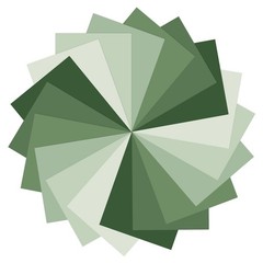 Whaline 60 Sheets Sage Green Card Stock Paper Scrapbook 8.5 x 11 inch,