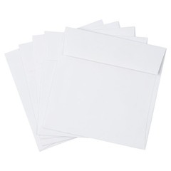 JAM PAPER 4.5 x Square Invitation Envelopes – 4.5″ x 4.5″, 50 Per Pack
