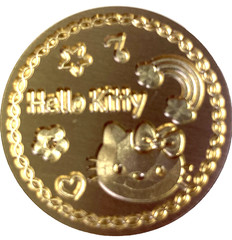 Hello Kitty Rainbow, Flower, Heart, Star – Wax Seal Stamp Head – 1″ diameter