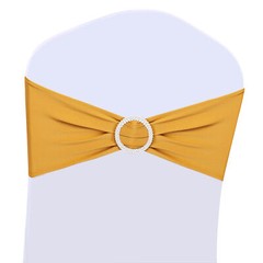 10/25/50/100 Spandex Stretch Chair Cover Sashes Party Bows Wedding Decoration