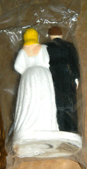 8 VTG 1950S NOS BRIDE & GROOM CERAMIC WEDDING CAKE TOPPER LOT JAPAN 4.25″ TALL