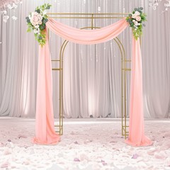 Free Standing Wedding Arch Backdrop Stand Square Metal Balloon Arch Stand