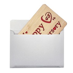 Wooden 45th Anniversary Card,Handmade Wedding Anniversary Greeting Cards,45th…