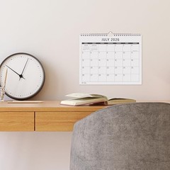 Blue Sky 2026-2027 18 Month Large Print Monthly Academic Year Wall Calendar, Jul