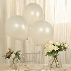 10 WHITE 18″ Biodegradable Latex Balloons Party Wedding Event Decorations Sale