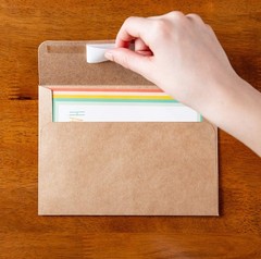 Sweetzer & Orange A7 Brown Self Seal Envelopes, 100 Pack, 5×7 100, Kraft